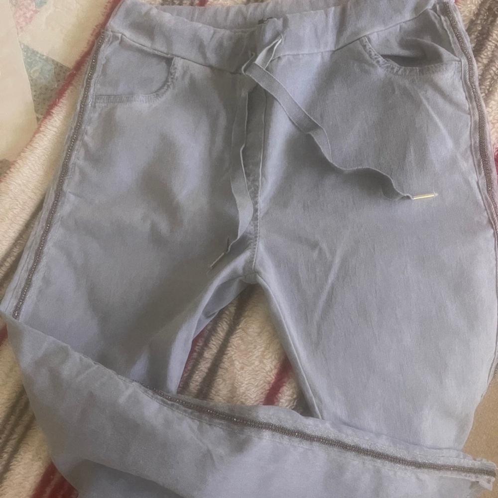 Venti6 studded lightweight jeans with drawstring MED